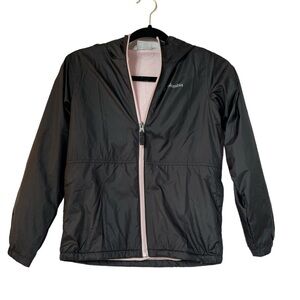 Columbia Girls Windbreaker Inside Fleece Size M